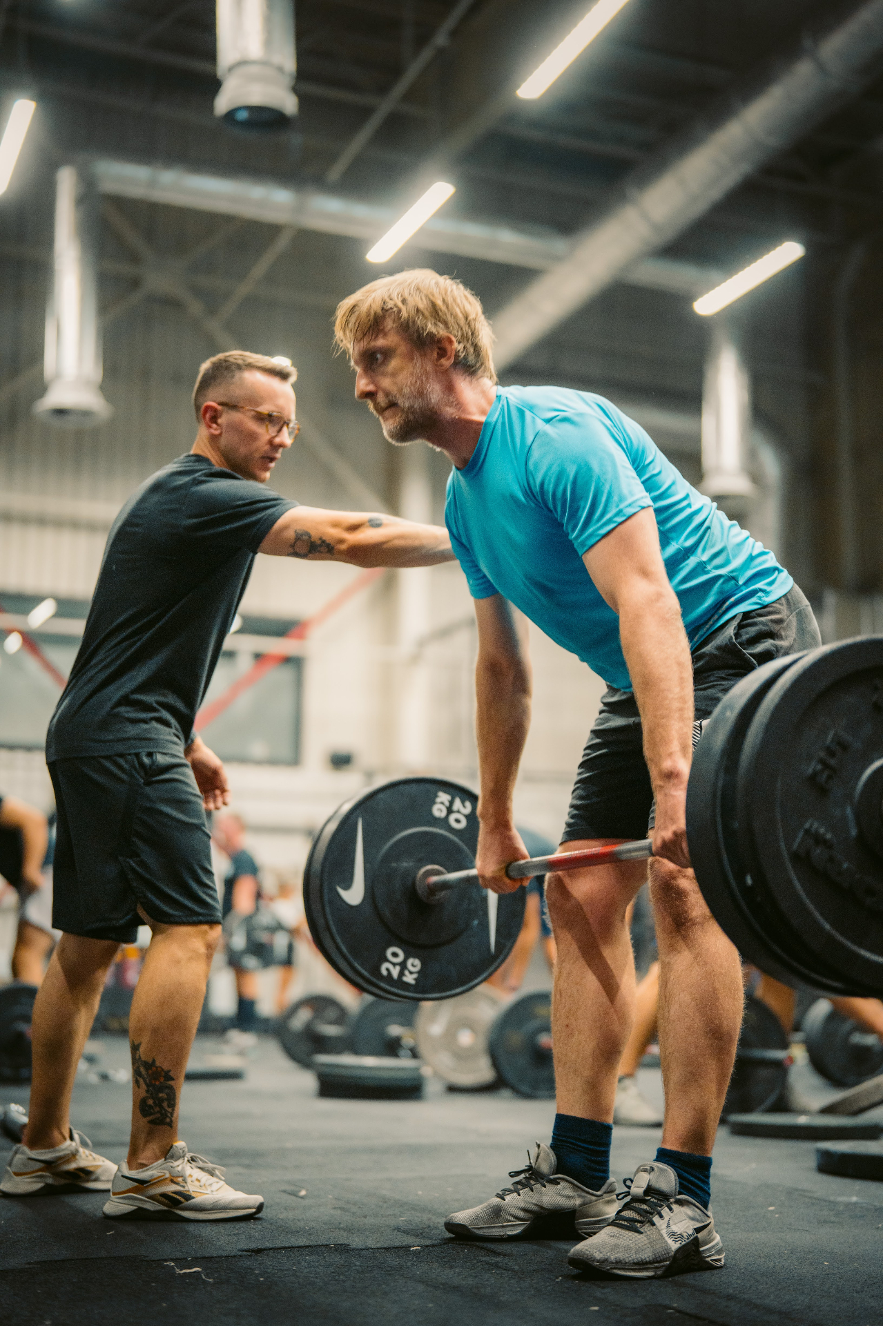 Kontrola techniki podczas martwego ciągu